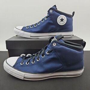 Converse‎ CTAS High Street Navy Mid Top Sneakers Men's Size 13 172801F New
